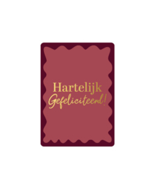 Gefeliciteerd Burgundy