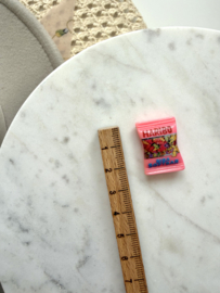 Mini magneet roze snoep