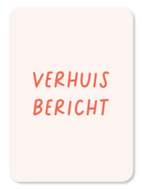 Verhuisbericht