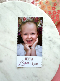 Cadeaulabels met foto | 12 stuks