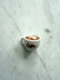 Mini magneet koffiekopje mapleblad