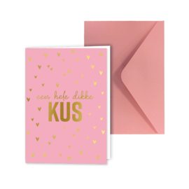 Hele dikke kus | dubbele kaart