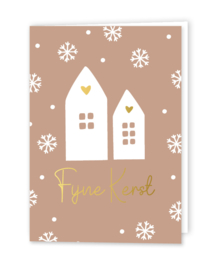 Fijne Kerst Huisjes