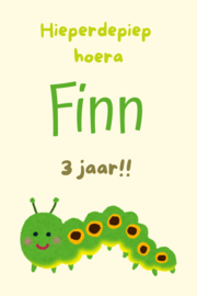 A6 kaart Rupsje
