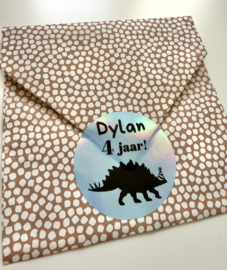 Traktatiestickers Dino | 10 stuks
