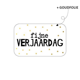 Fijne Verjaardag | 250 stuks