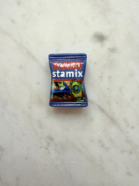 Mini magneet snoepjes blauw