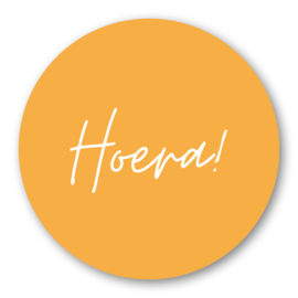 Hoera! | 5 stuks