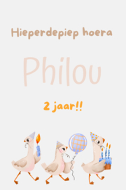 A6 kaart Gansjes