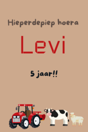 A6 kaart Boerderij