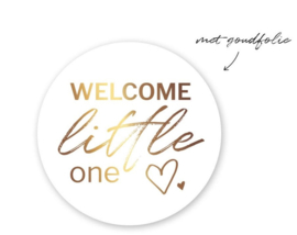 Welcome Little one | 5 stuks