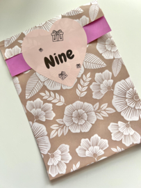 Cadeau groot hart + naam | 10 stuks