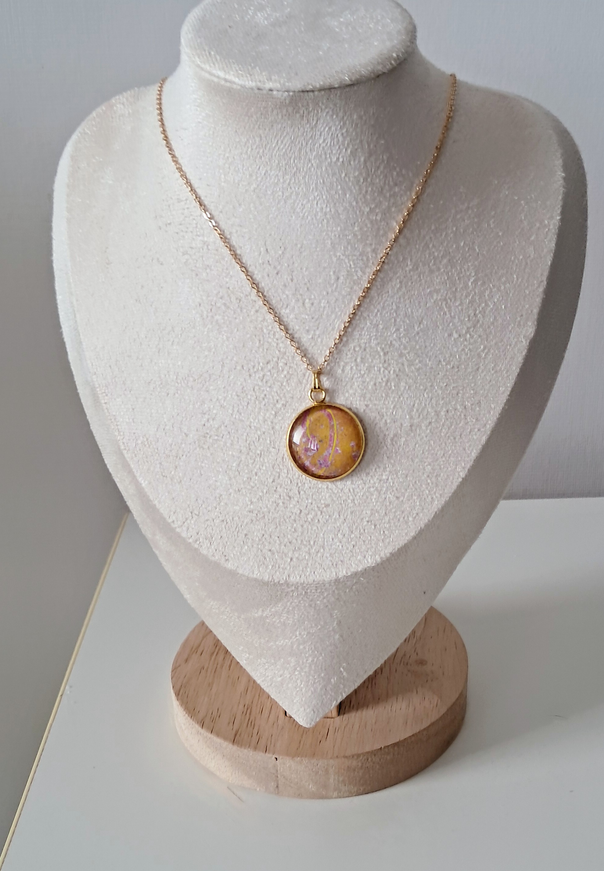 Ketting met cabochon
