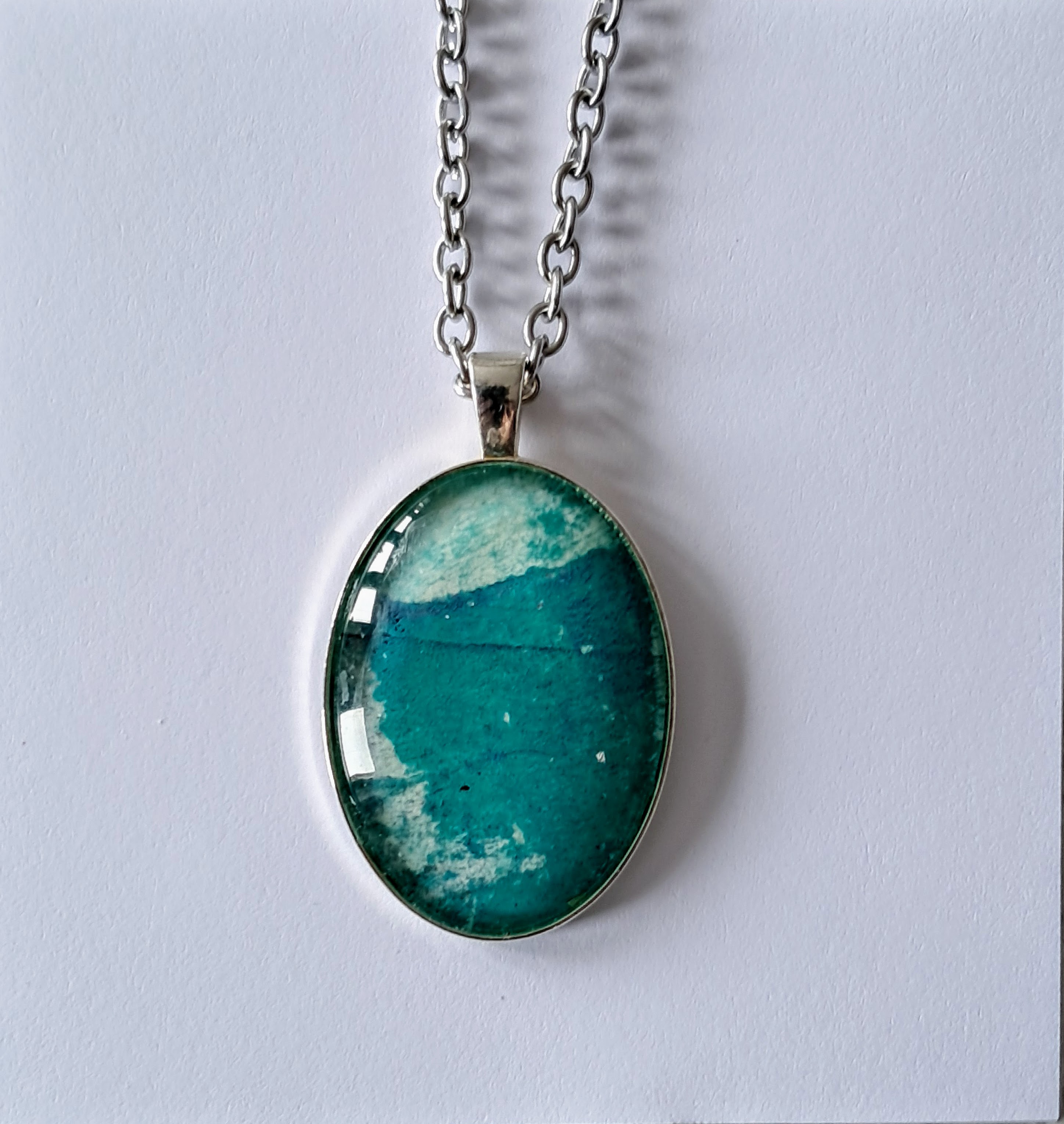 Halsketting met cabochon
