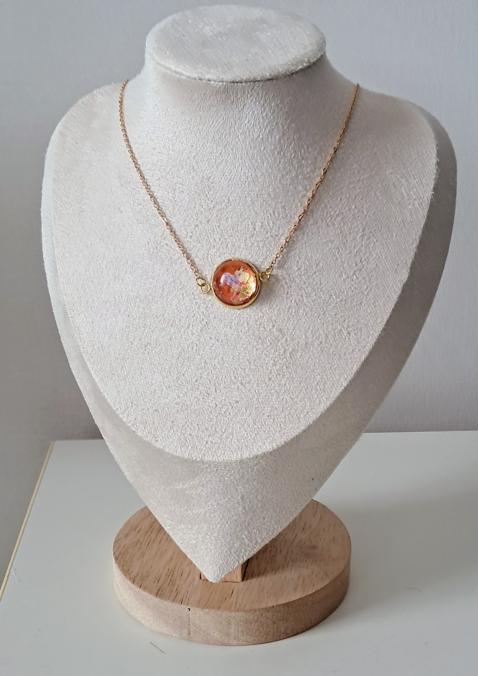 Ketting met cabochon