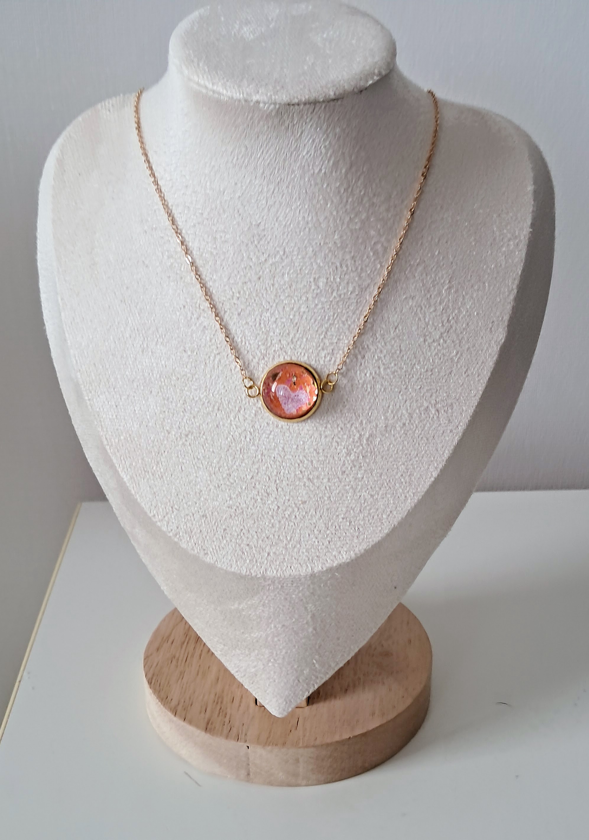 Ketting met cabochon
