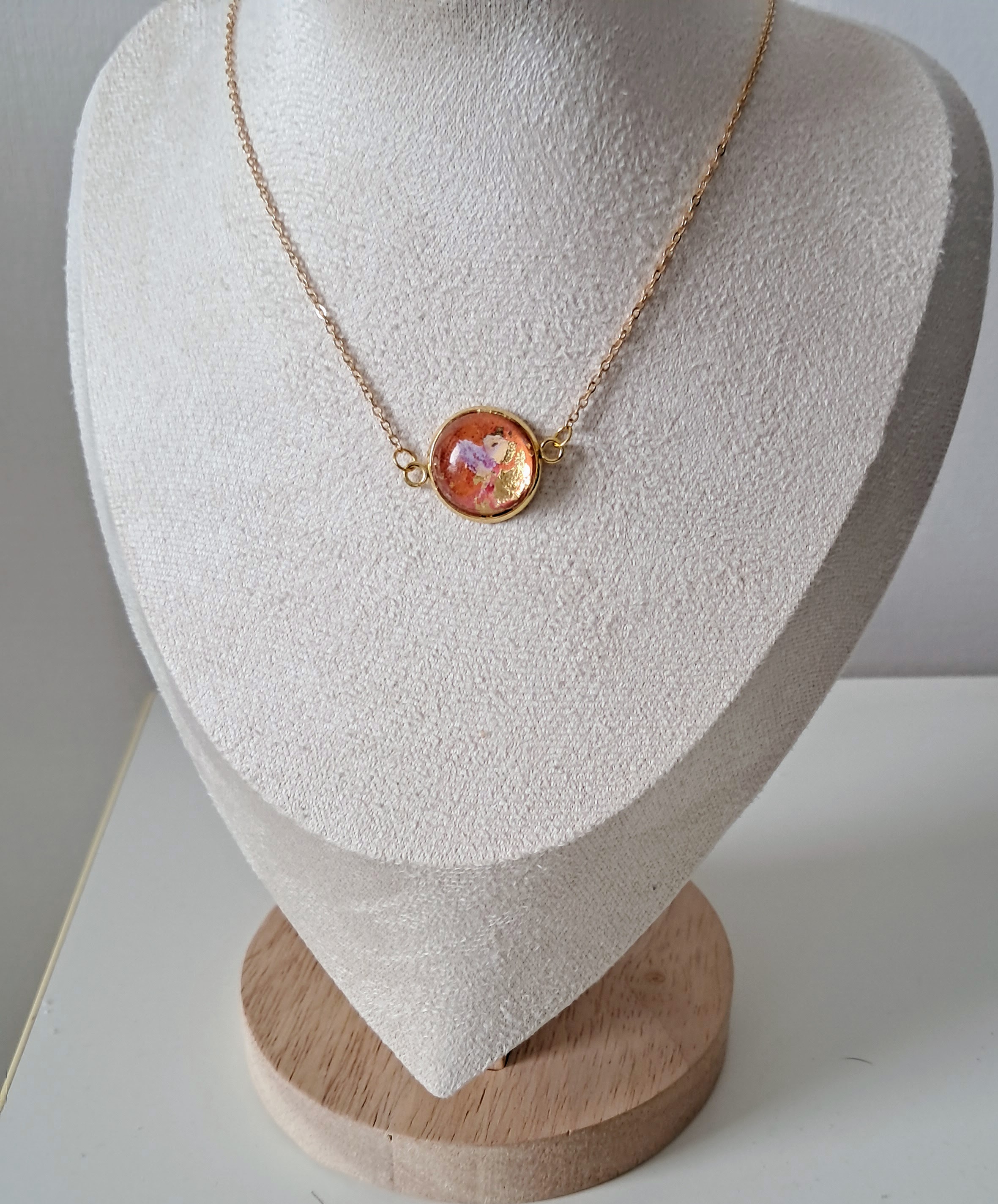 Ketting met cabochon