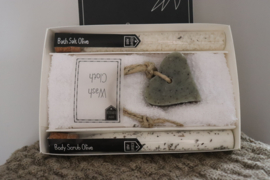 soap & salt giftbox olive