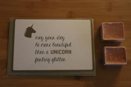 may your day be more beautiful, than a unicorn farting glitter