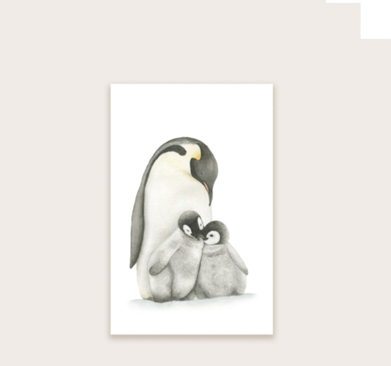 Mini kaartje |  Pinguïns