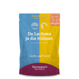 Herrmann's bio selection kat - Kip & Zalm 100G