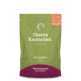 Herrmann's Konijn met kaas 100g.