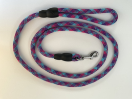 Hondenriem aqua/paars