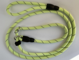 Retieverlijn geel met grijze streep