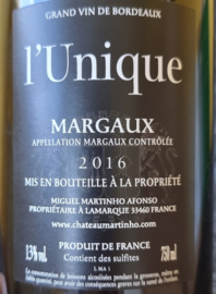 L`Unique Margaux 2016