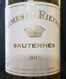 Carmes de Rieussec Sauternes 2015