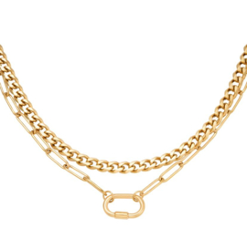 Chain clip gold
