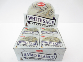 Hem Wierook kegeltjes White Sage