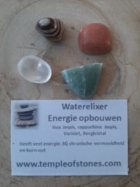Waterelixer energie opbouw
