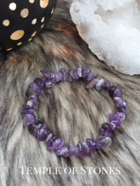 Amethist split armband