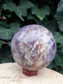 Amethist kwarts bol 80mm