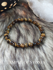 Tijgeroog armband 6mm
