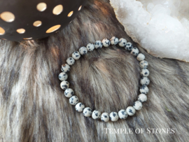Dalmatie jaspis armband 6mm