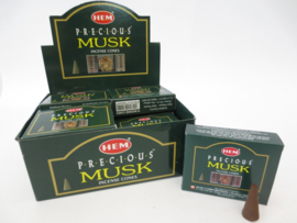 Hem Wierook kegeltjes Musk