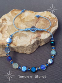 Armband met schuifknoop Lotus