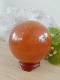 Citrien Calciet kwarts bol 65mm