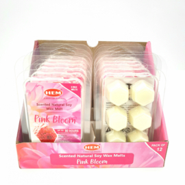 Hem Scented Natural soy Wax Melt - Pink Bloom 6st
