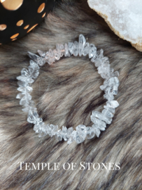 Bergkristal armband split