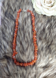 Carneool splitketting