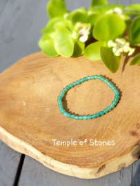 Aventurijn armband 4mm kraal