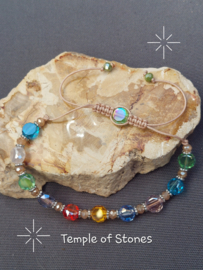 Armband met schuifknoop Disco