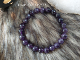 Amethist armband 8mm