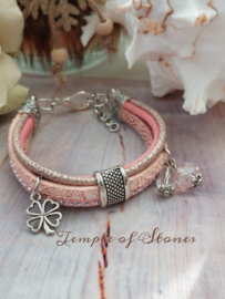 Armband klavertje vier