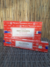Red Champa Incense 15 grams (Satya Sai Baba)