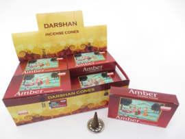 Darshan Wierook kegeltjes Amber
