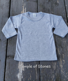 Kinder shirt Sport grey lange mouw